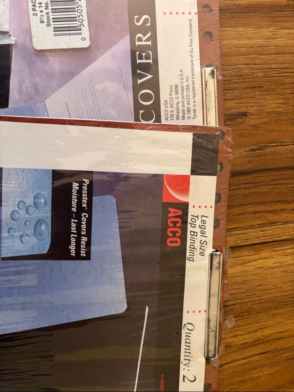 ACCO Report Covers - Red